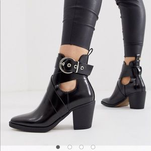 SOLD (out of Poshmark) British brand buckle boots